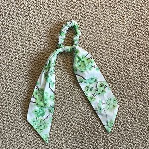 J. Crew Printed Twilly Floral Scrunchie